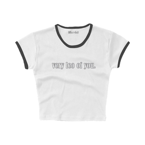 Very Leo Of You Baby Tee