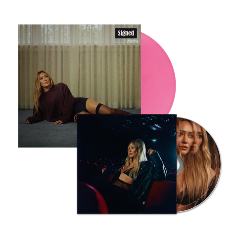 limited edition luck &hellip; or something &ndash; signed vinyl & cd wallet