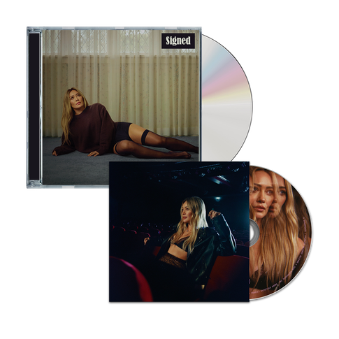 limited edition luck &hellip; or something &ndash; signed cd & cd wallet